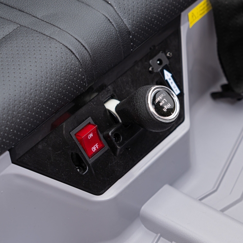 Buggy Racing 5 pojazd 2x200W szary na akumulator JS3168.SZA